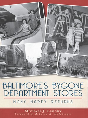 cover image of Baltimore's Bygone Department Stores